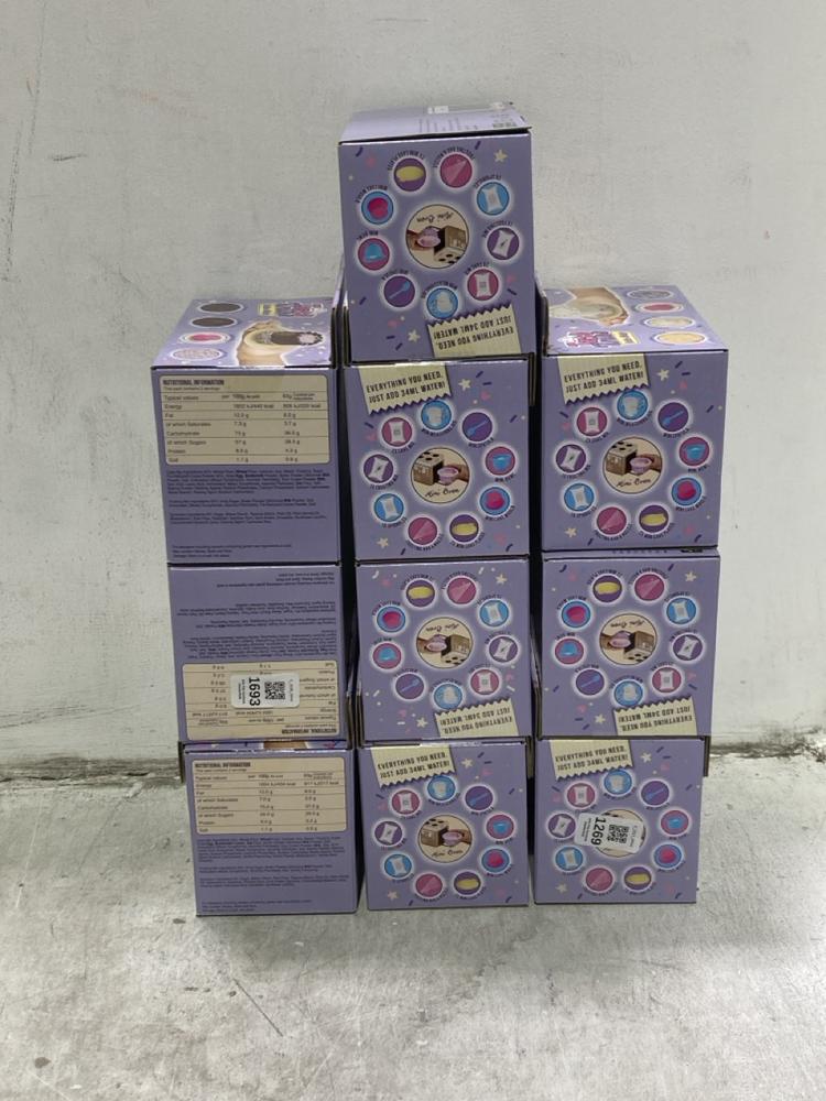 Lot 1269  
            Chesterfield SR44 - Parcel Delivery Only 

                
10 X TASTY TINIES BAKE SHOP 2 YUMMY MINI CAKES JUST ADD WATER - MAYBE PAST BBE (L...