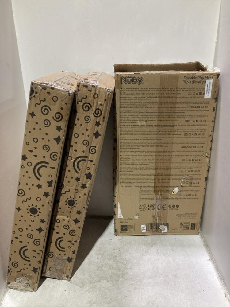 Lot 1291  
            Chesterfield SR44 - Parcel Delivery Only 

                
3 X NUBY FOLDABLE SAFARI PLAYMAT (LOCATION: C8)