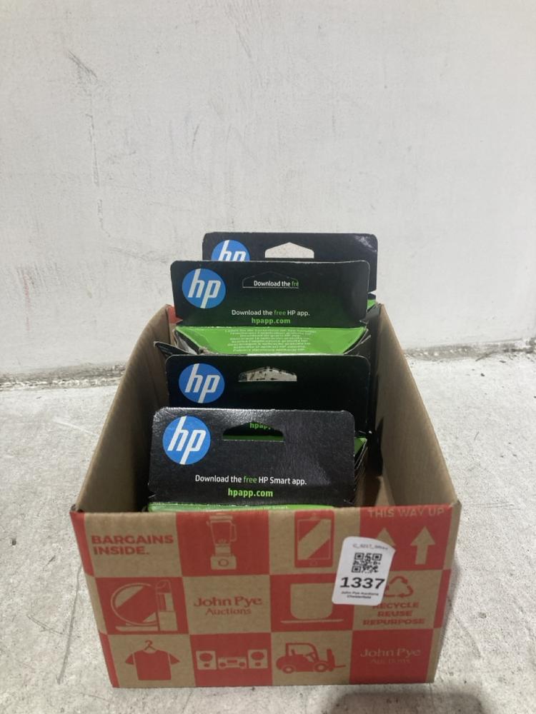 Lot 1337  
            Chesterfield SR44 - Parcel Delivery Only 

                
BOX OF 4 X ASSORTED HP PRINTER INK TO INCLUDE HP 364XL PRINTER INK CARTRIDGE (LOC...