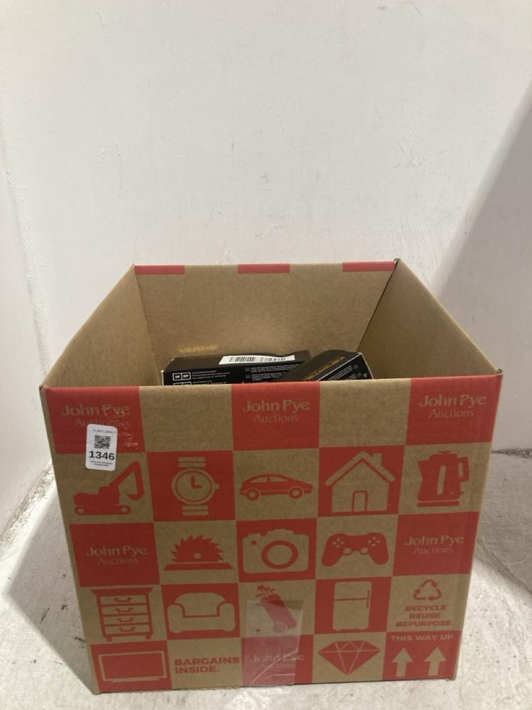 Lot 1346  
            Chesterfield SR44 - Parcel Delivery Only 

                
BOX OF ASSORTED ITEMS TO INCLUDE KANASTAL UV400 PROTECTION SUNGLASSES (LOCATION: B2)