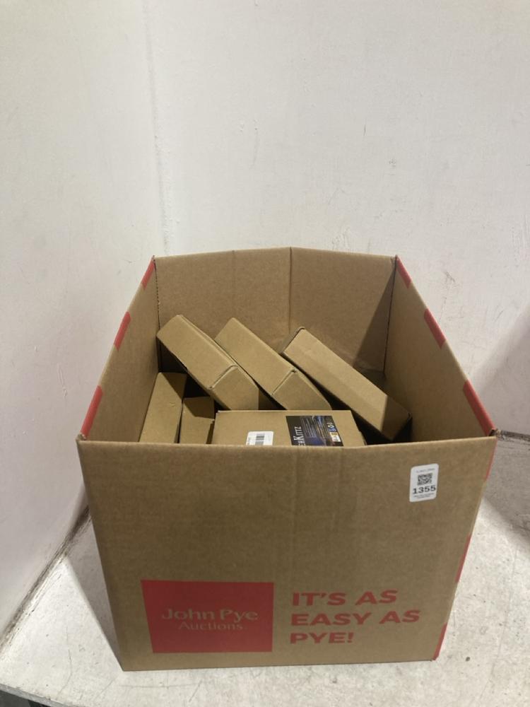 Lot 1355  
            Chesterfield SR44 - Parcel Delivery Only 

                
BOX OF ASSORTED ITEMS TO INCLUDE REHKITZ BIKE LOCK (LOCATION: B2)