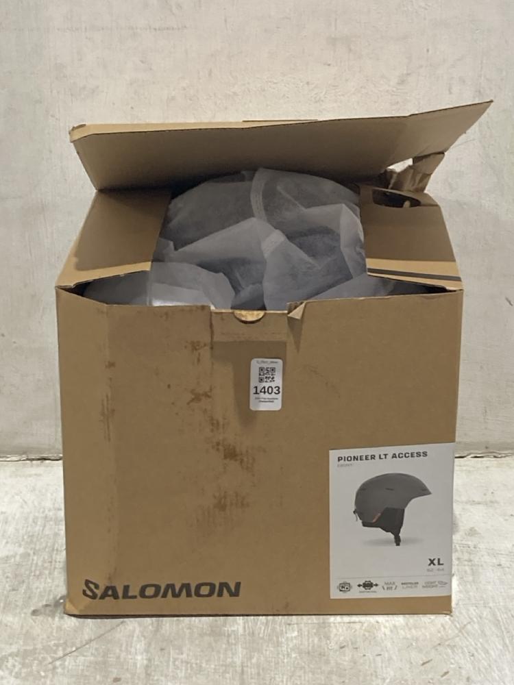 Lot 1403  
            Chesterfield SR44 - Parcel Delivery Only 

                
SALOMON PIONEER LT ACCESS HELMET SIZE L (LOCATION: B4)