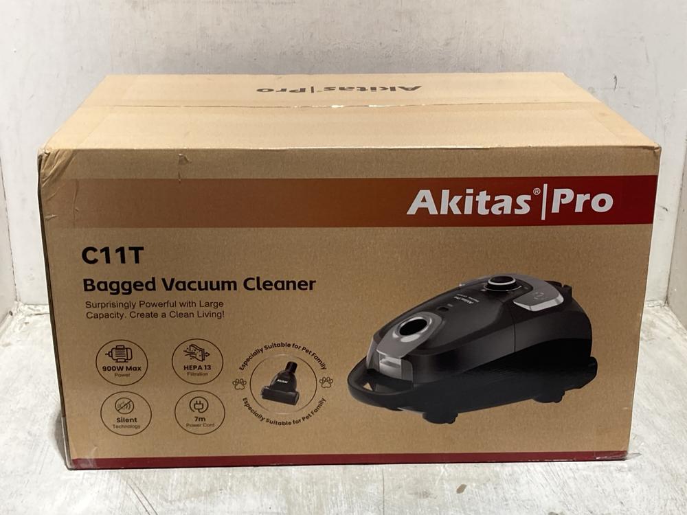 Lot 1438  
            Chesterfield SR44 - Parcel Delivery Only 

                
AKITAS PRO VACUUM CLEANER (LOCATION: B5)