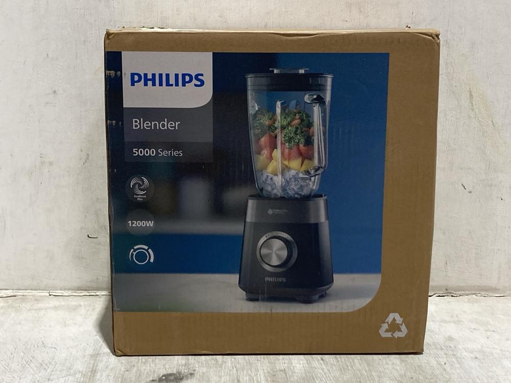 Lot 1439  
            Chesterfield SR44 - Parcel Delivery Only 

                
PHILLIPS 5000 SERIES BLENDER (LOCATION: B5)