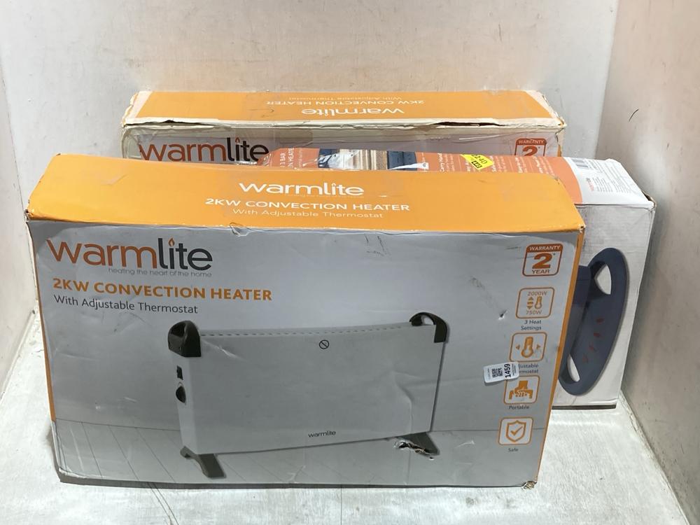 Lot 1459  
            Chesterfield SR44 - Parcel Delivery Only 

                
3 X ASSORTED ITEMS TO INCLUDE WARMLITE HALOGEN HEATER (LOCATION: B5)