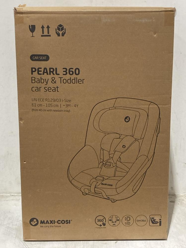 Lot 1484  
            Chesterfield SR44 - Parcel Delivery Only 

                
MAXI COSI BABY & TODDLER CAR SEAT (LOCATION: B6)
