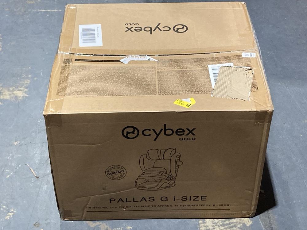 Lot 1487  
            Chesterfield SR44 - Parcel Delivery Only 

                
CYBEX PALLAS G I SIZE CAR SEAT (LOCATION: B6)