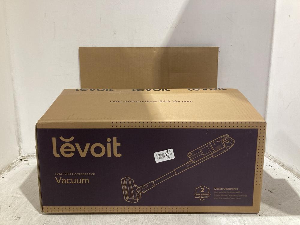 Lot 1492  
            Chesterfield SR44 - Parcel Delivery Only 

                
LEVOIT CORDLESS STICK VACUUM CLEANER (LOCATION: B7)