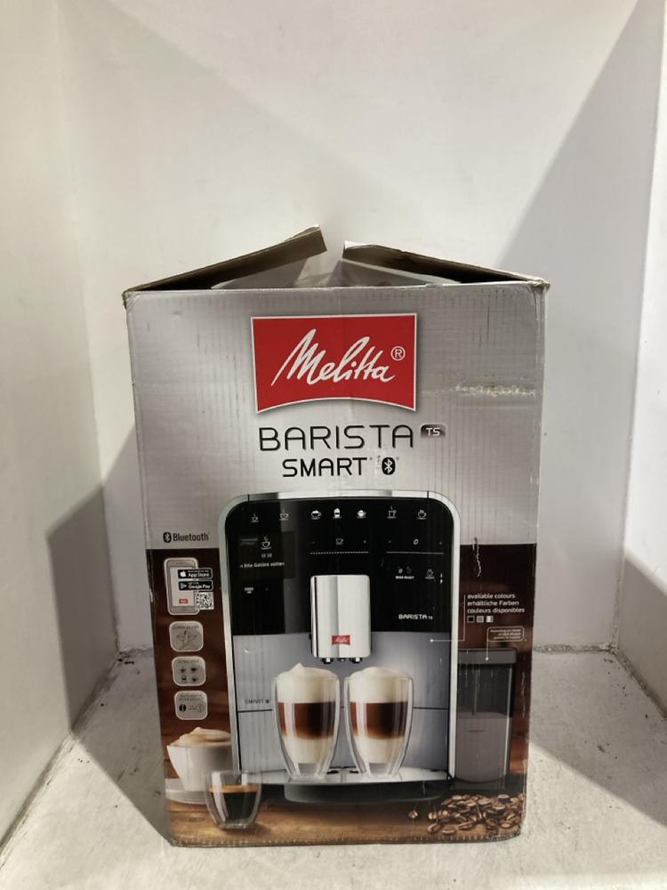 Lot 1493  
            Chesterfield SR44 - Parcel Delivery Only 

                
MELITTA BARISTA SMART COFFEE MACHINE (LOCATION: B7)