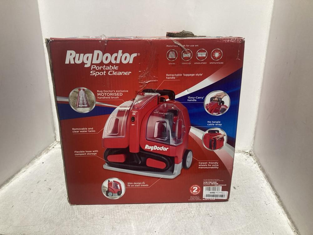 Lot 1495  
            Chesterfield SR44 - Parcel Delivery Only 

                
RUG DOCTOR DEEP DOWN STAIN REMOVAL CARPET CLEANER (LOCATION: B7)