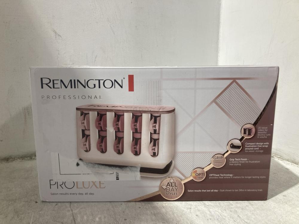 Lot 1506  
            Chesterfield SR44 - Parcel Delivery Only 

                
REMINGTON PROFESSIONAL PROLUXE HEATED CURLERS (LOCATION: B7)