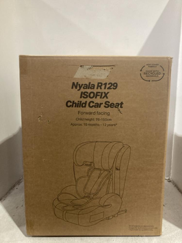 Lot 1510  
            Chesterfield SR44 - Parcel Delivery Only 

                
NYALA CHILDRENS CAR SEAT (LOCATION: B7)