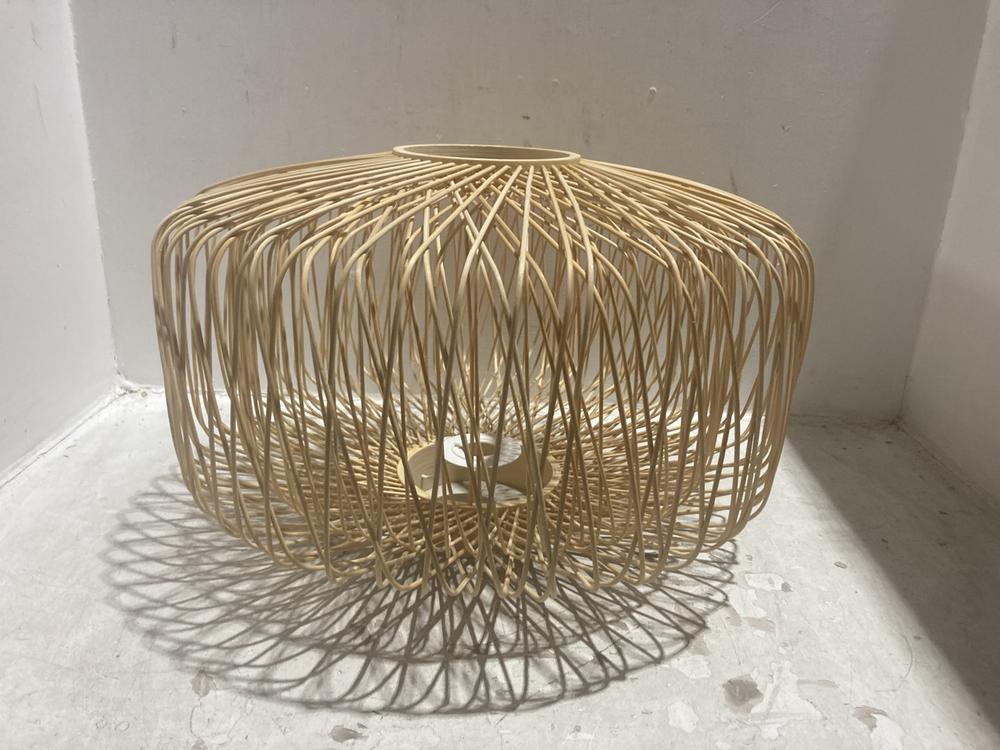 Lot 181  
            Chesterfield SR44 - Parcel Delivery Only 

                
LAREDOUTE LAMPSHADE IN NATURAL (LOCATION: A8)