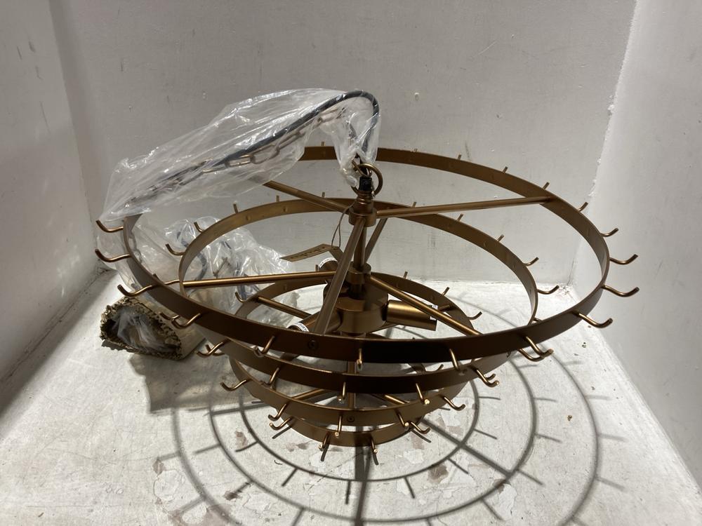 Lot 20  
            Chesterfield SR44 - Parcel Delivery Only 

                
NKUKU KAGITHA PENDANT STATEMENT PENDANT - LARGE - ITEM NO. KP6702 - ORIGINAL RRP ...