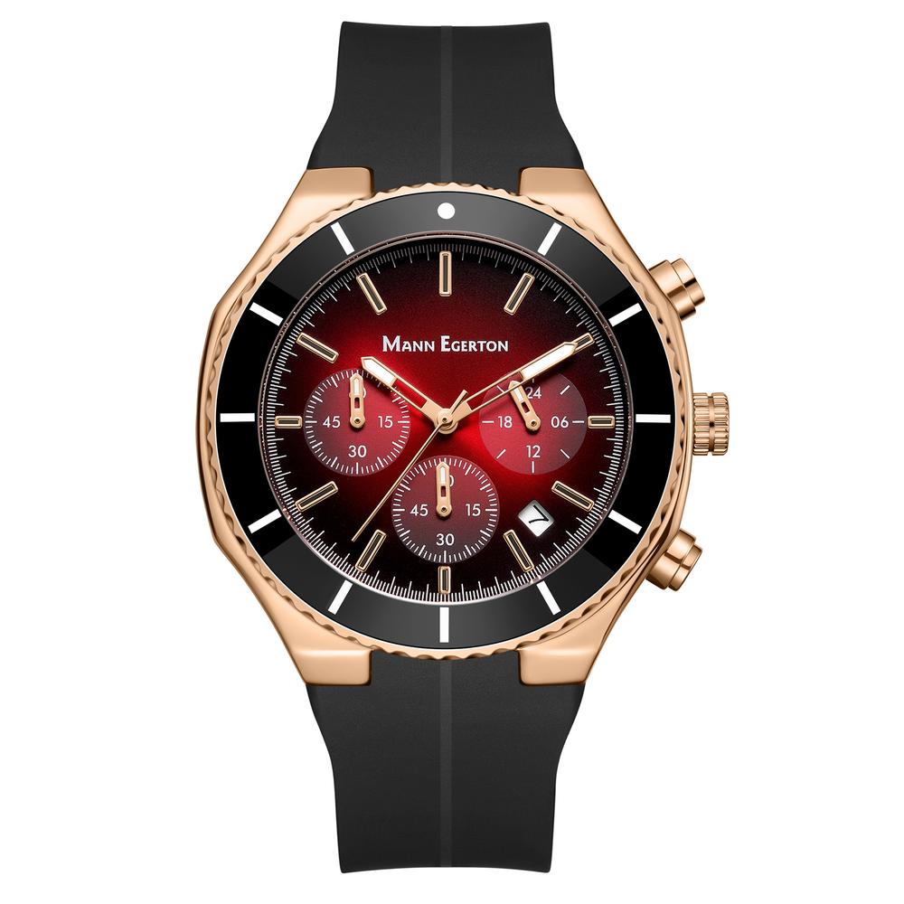 Lot 223  
            Chesterfield SR44 - Parcel Delivery Only 

                
MANN EGERTON LIMITED EDITION HAND ASSEMBLED ASTRO WATCH IN ROSE RED ORIGINAL RRP ...