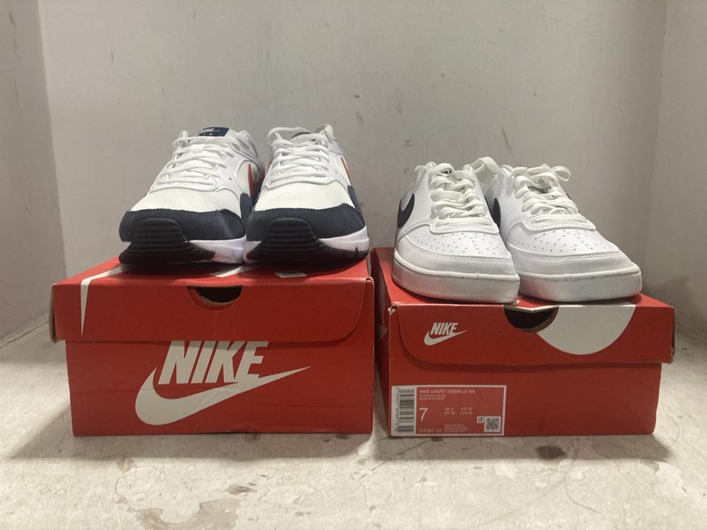 Lot 258  
            Chesterfield SR44 - Parcel Delivery Only 

                
NIKE AIR MAX SC LEA SIZE 11.5 IN BLACK TO INCLUDE NIKE COURT VISION LO NN IN BLAC...