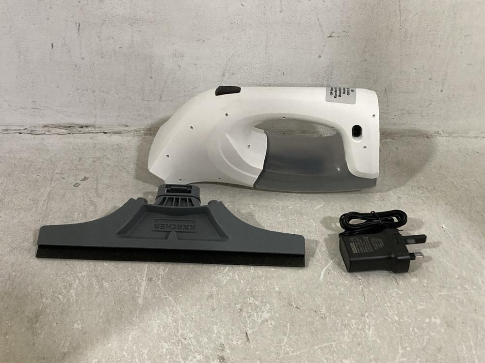 Lot 298  
            Chesterfield SR44 - Parcel Delivery Only 

                
KARCHER WV 1 CORDLESS WINDOW VAC TO INCLUDE KARCHER WV 2 PLUS N CORDLESS WINDOW V...