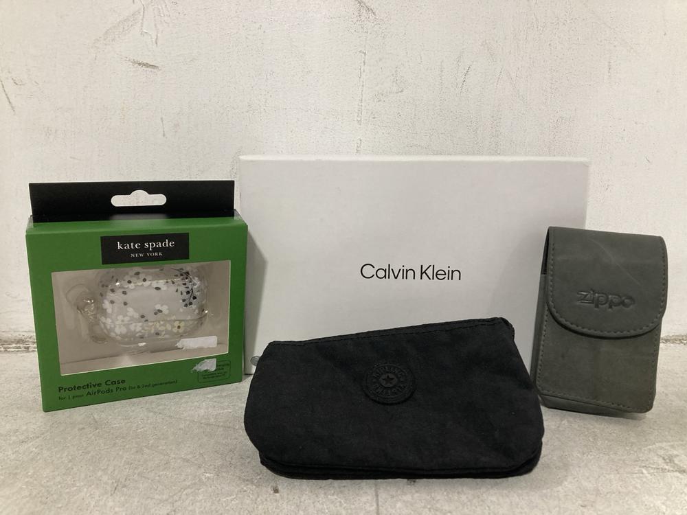 Lot 329  
            Chesterfield SR44 - Parcel Delivery Only 

                
4 X ASSORTED BAGS TO INCLUDE KIPLING PURSE IN BLACK (LOCATION: F3)