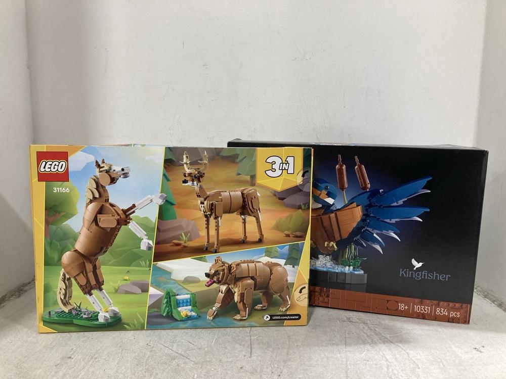 Lot 331  
            Chesterfield SR44 - Parcel Delivery Only 

                
LEGO CREATOR HORSE SET 31166 TO INCLUDE LEGO KINGFISHER 10331 (LOCATION: F3)