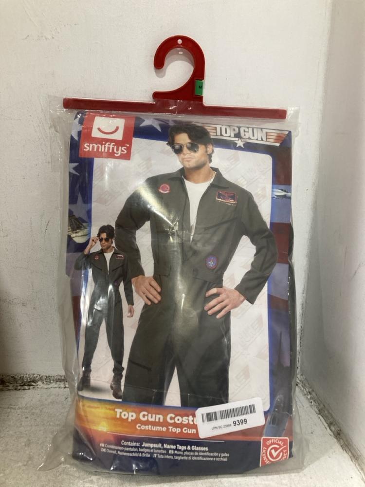 Lot 364  
            Chesterfield SR44 - Parcel Delivery Only 

                
BOX OF ASSORTED COSTUMES TO INCLUDE TOP GUN COSTUME SIZE M (LOCATION: F3)