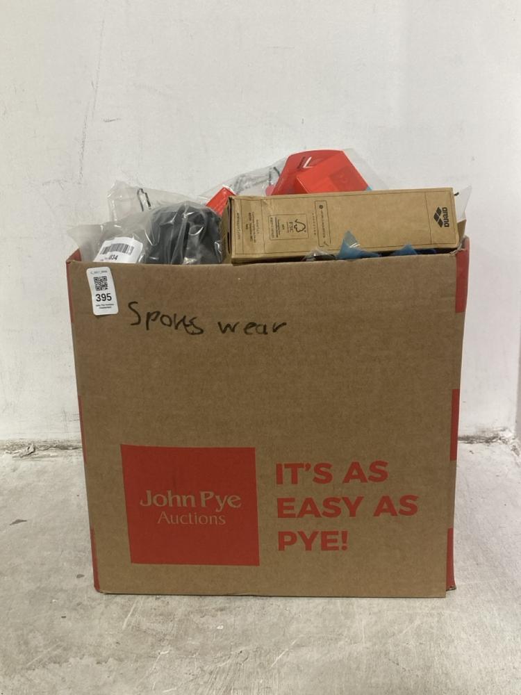 Lot 395  
            Chesterfield SR44 - Parcel Delivery Only 

                
BOX OF ASSORTED SPORTS ITEMS TO INCLUDE ARSENAL FOOTBALL (LOCATION: F4)