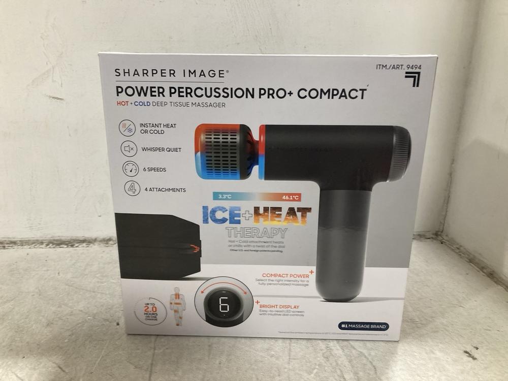 Lot 441  
            Chesterfield SR44 - Parcel Delivery Only 

                
SHARPER IMAGE MASSAGE GUNPOWDER PERCUSSION PRO COMPACT (LOCATION: F6)
