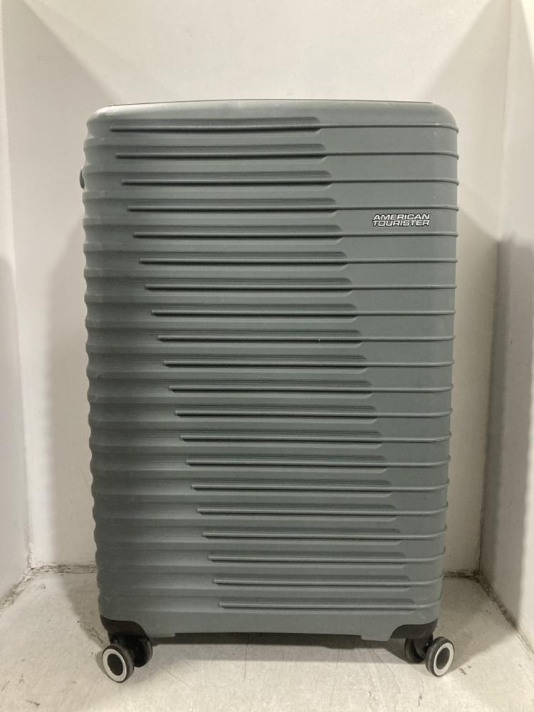 Lot 459  
            Chesterfield SR44 - Parcel Delivery Only 

                
AMERICAN TOURISTER HARD SHELL SUITCASE IN GREY (LOCATION: F7)