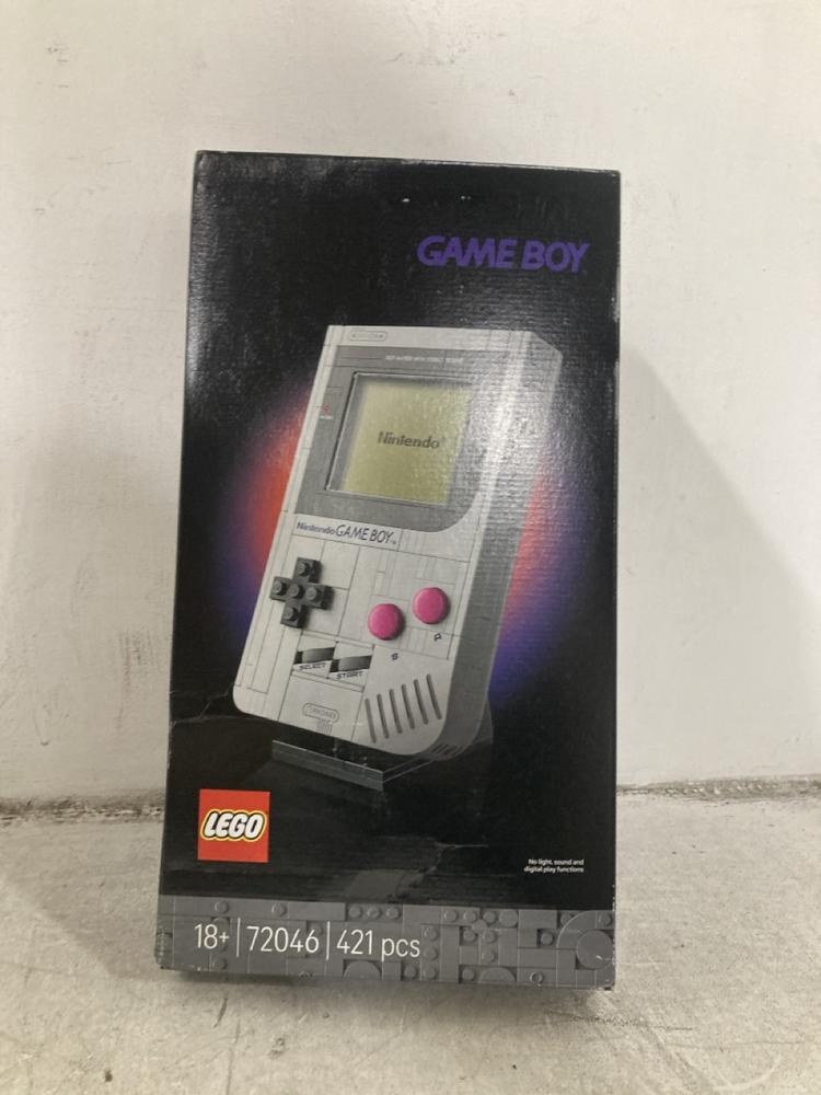 Lot 478  
            Chesterfield SR44 - Parcel Delivery Only 

                
LEGO GAME BOY 72046 (LOCATION: F8)