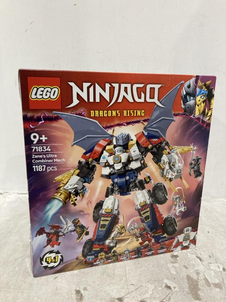 Lot 503  
            Chesterfield SR44 - Parcel Delivery Only 

                
LEGO NINJAGO ZANE'S ULTRA COMBINER MERCH (LOCATION: E1)