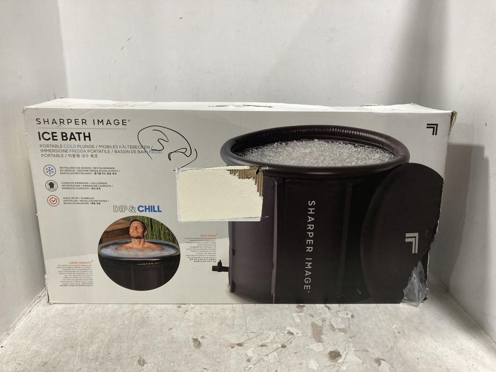 Lot 507  
            Chesterfield SR44 - Parcel Delivery Only 

                
SHARPER IMAGE ICE BATH PORTABLE COLD PLUNGE (LOCATION: E1)