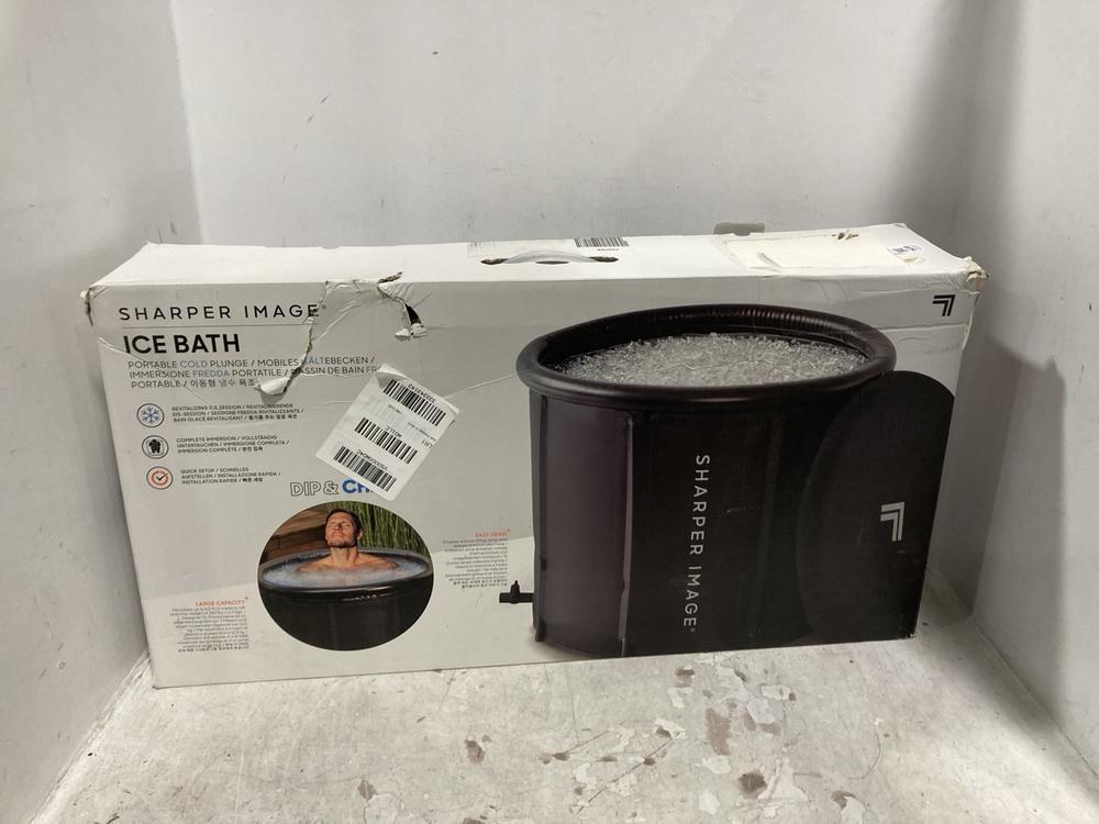 Lot 508  
            Chesterfield SR44 - Parcel Delivery Only 

                
SHARPER IMAGE ICE BATH PORTABLE COLD PLUNGE (LOCATION: E1)
