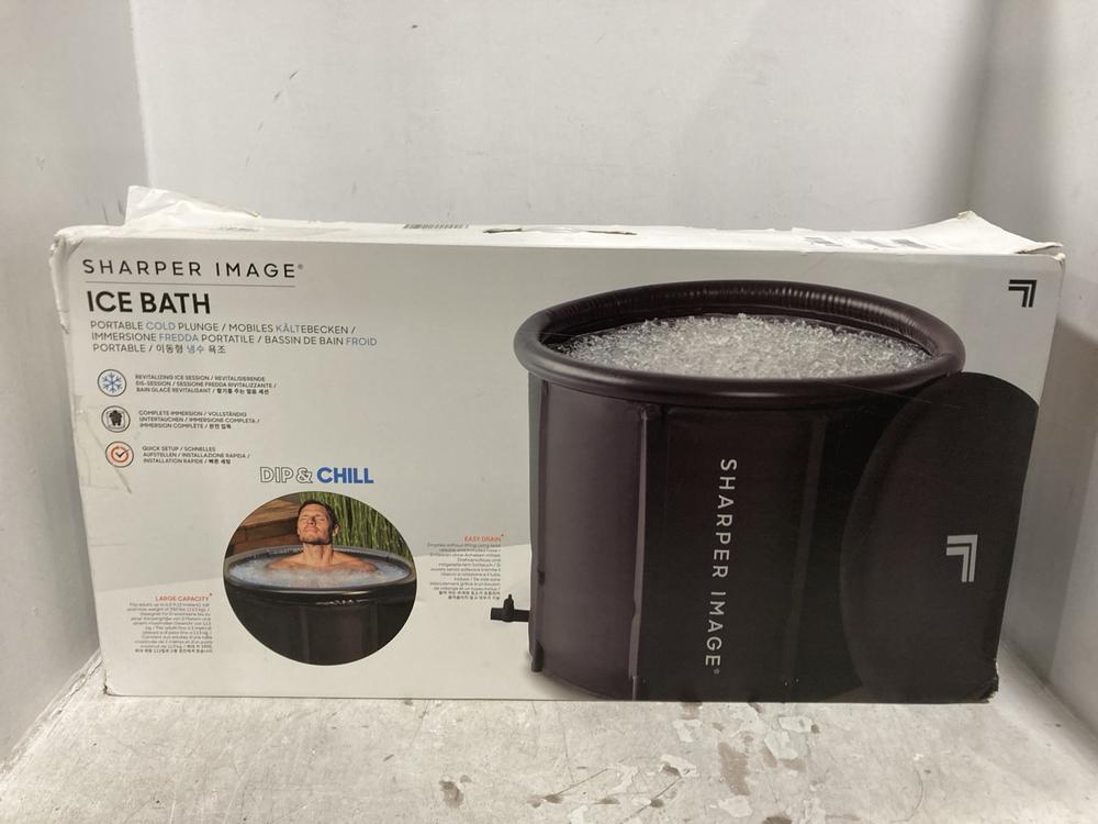 Lot 510  
            Chesterfield SR44 - Parcel Delivery Only 

                
SHARPER IMAGE ICE BATH PORTABLE COLD PLUNGE (LOCATION: E1)