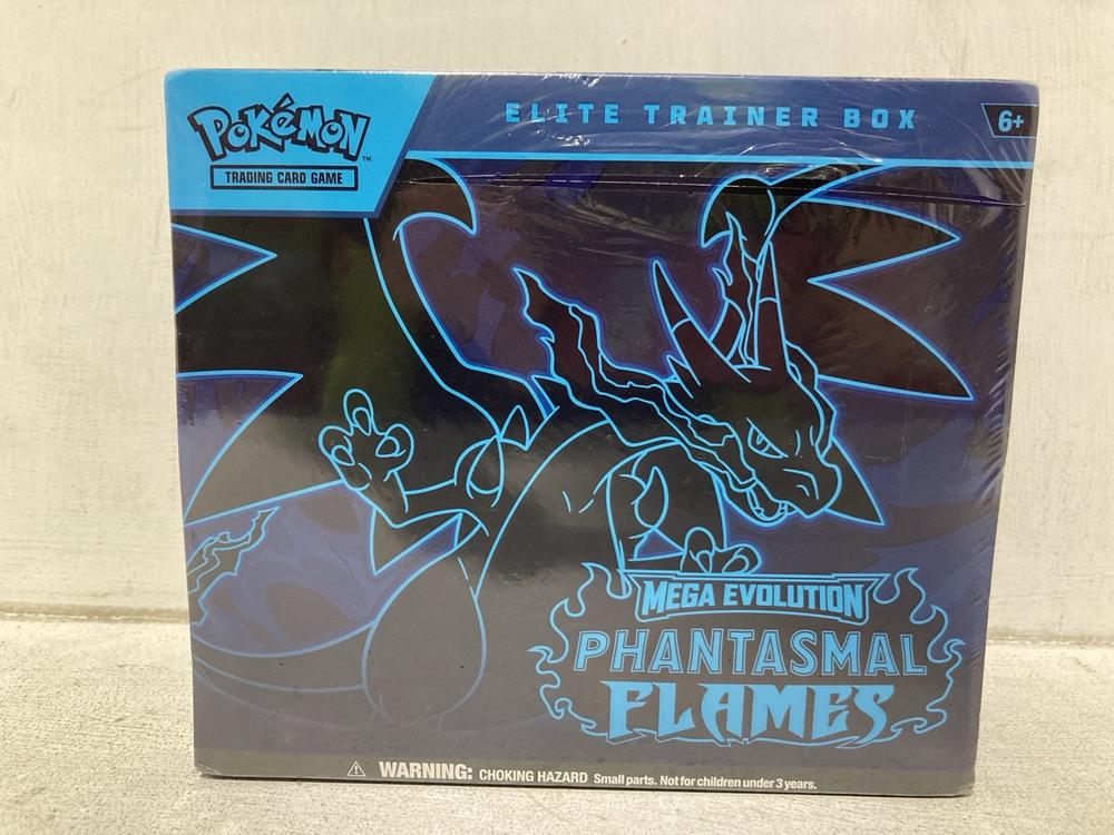 Lot 602  
            Chesterfield SR44 - Parcel Delivery Only 

                
POKEMON MEGA EVOLUTION PHANTASMAL FLAMES (LOCATION: E3)