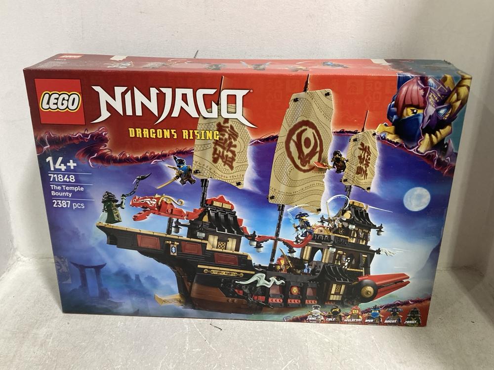 Lot 634  
            Chesterfield SR44 - Parcel Delivery Only 

                
LEGO NINJAGO THE TEMPLE BOUNTY (LOCATION: E4)