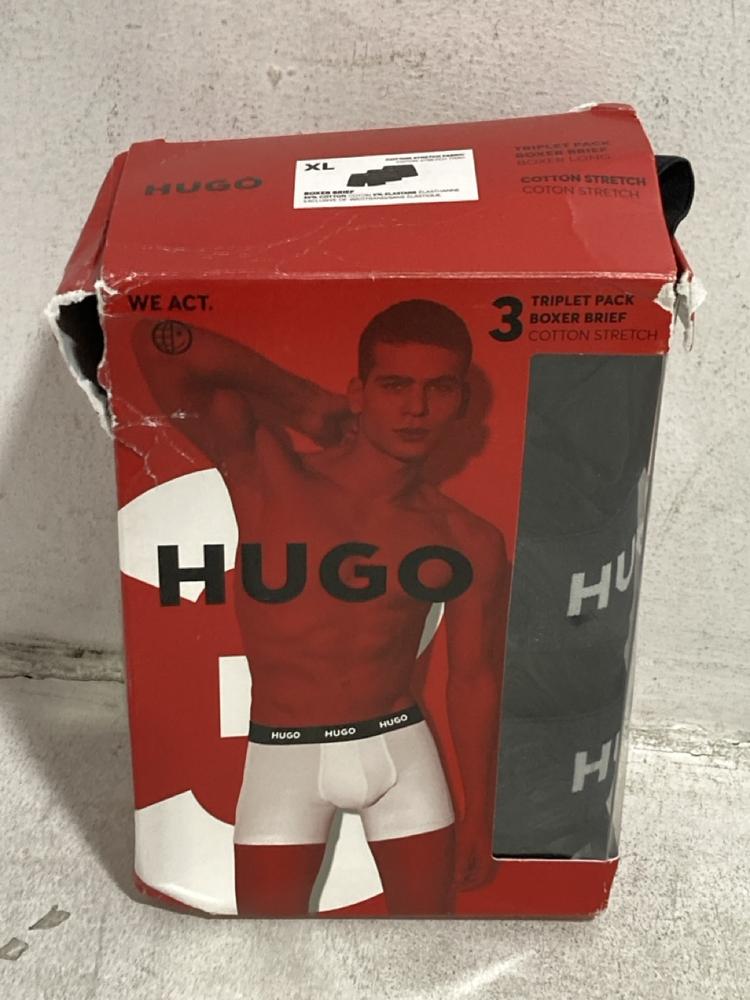 Lot 663  
            Chesterfield SR44 - Parcel Delivery Only 

                
3 X ASSORTED BRANDED BOXER BRIEFS TO INCLUDE CALVIN KLEIN ICONIC 3 PACK M" (LOCAT...