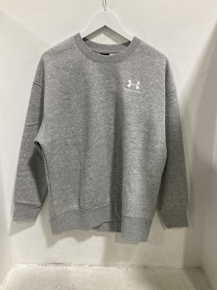 Lot 668  
            Chesterfield SR44 - Parcel Delivery Only 

                
BOX OF ASSORTED CLOTHING ITEMS TO INCLUDE UNDER ARMOUR JUMPER IN GREY SIZE S (LOC...