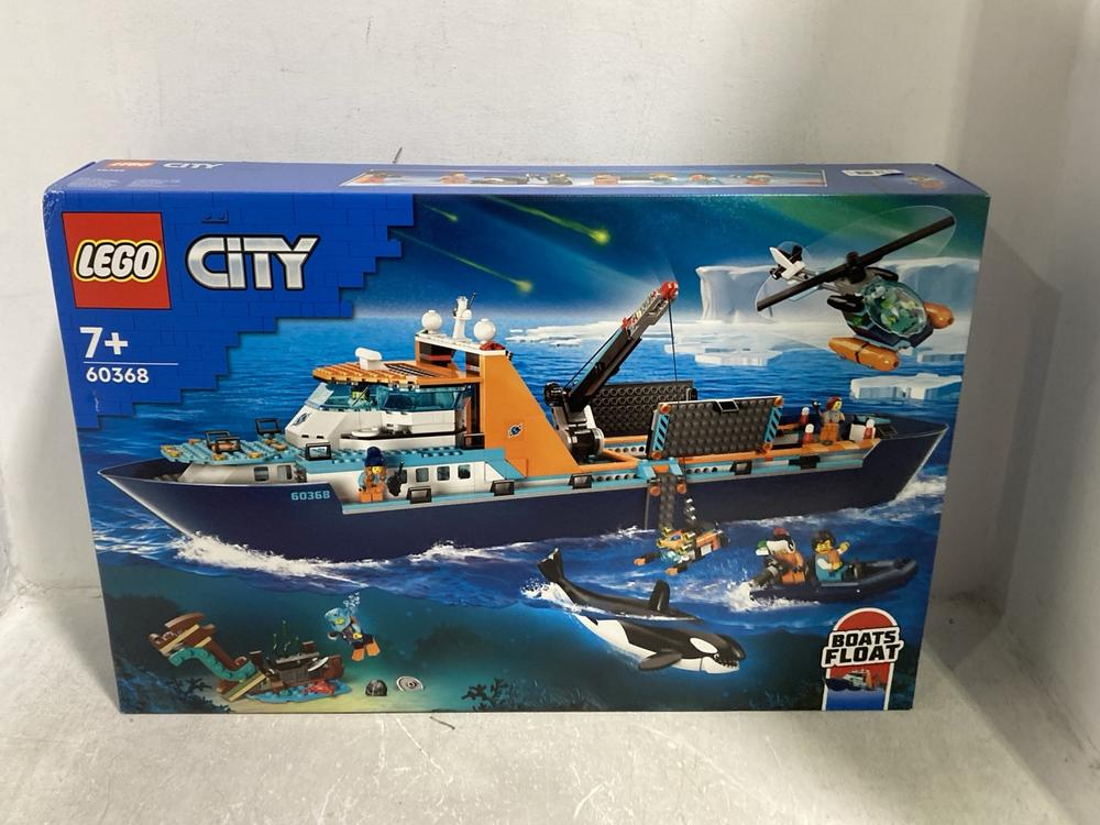 Lot 671  
            Chesterfield SR44 - Parcel Delivery Only 

                
LEGO CITY BOAT SET 60368 (LOCATION: E4)