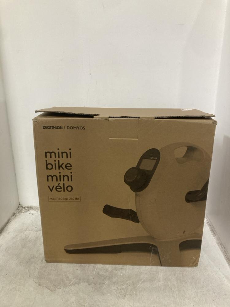 Lot 707  
            Chesterfield SR44 - Parcel Delivery Only 

                
DECATHLON MINI BIKE MAX 130 KG (LOCATION: E5)