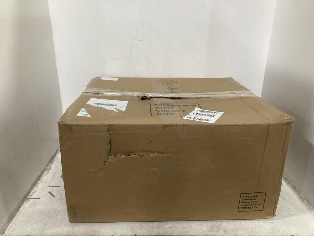 Lot 710  
            Chesterfield SR44 - Parcel Delivery Only 

                
AVANTI BAR STOOL IN WHITE (LOCATION: E5)