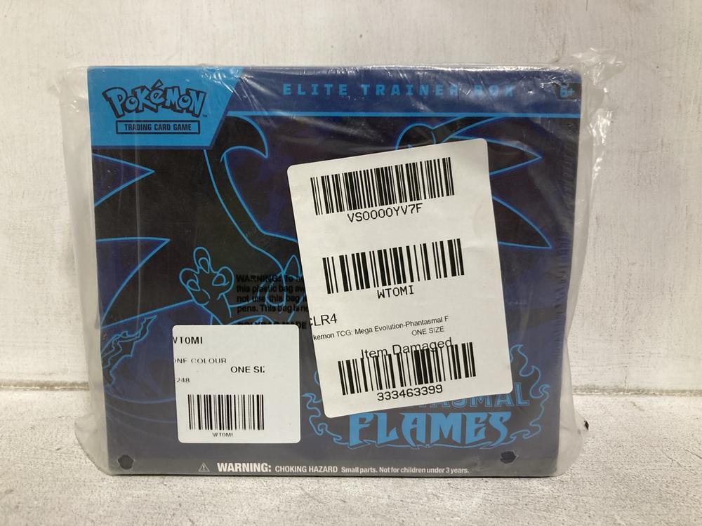 Lot 721  
            Chesterfield SR44 - Parcel Delivery Only 

                
POKEMON ELITE TRAINER BOX MEGA EVOLUTION PHANTASMAL FLAMES (LOCATION: E6)