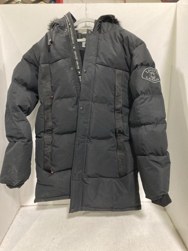 Lot 739  
            Chesterfield SR44 - Parcel Delivery Only 

                
ZAVETTI PUFFER PARKA COAT IN BLACK SIZE M (LOCATION: E6)