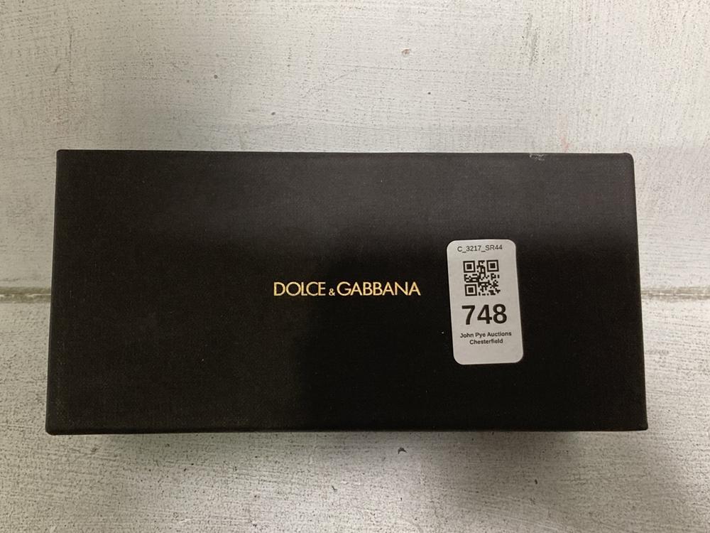 Lot 748  
            Chesterfield SR44 - Parcel Delivery Only 

                
DOLCE AND GABBANA DG4450 SUNGLASSES IN WHITE ORIGINAL RRP £145 (LOCATION: E6)