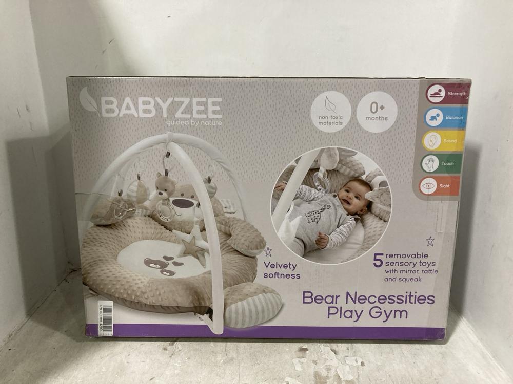 Lot 784  
            Chesterfield SR44 - Parcel Delivery Only 

                
BABYZEN BEAR NECESSITIES PLAY GYM (LOCATION: E8)
