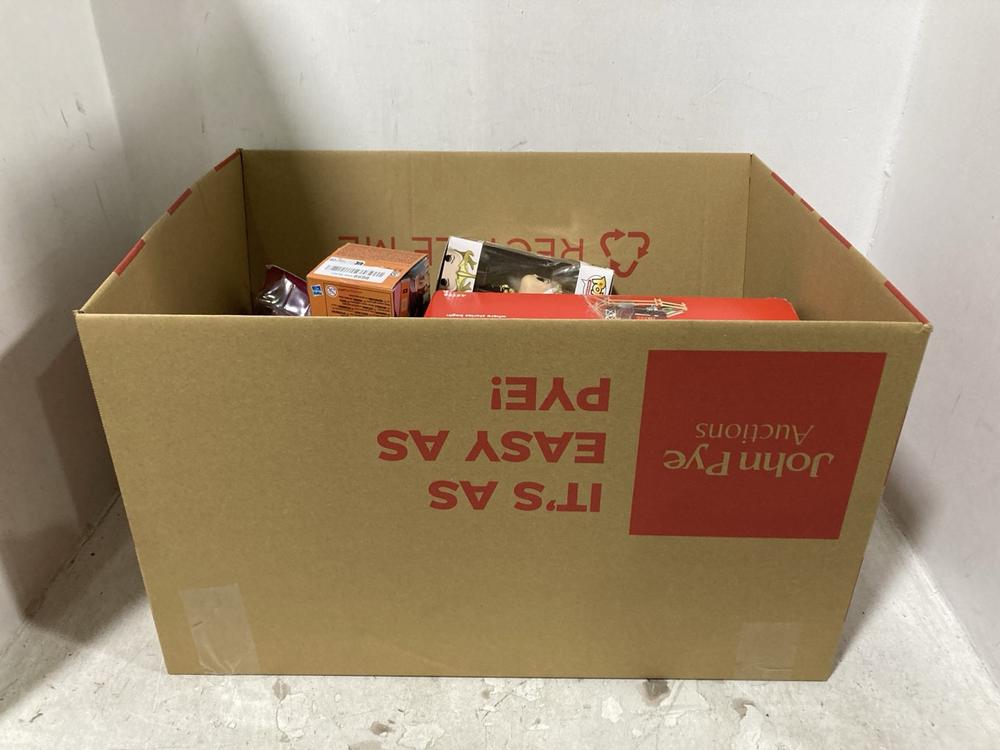 Lot 795  
            Chesterfield SR44 - Parcel Delivery Only 

                
BOX OF ASSORTED ITEMS TO INCLUDE DISNEY PRINCESS JIGSAW (LOCATION: E8)