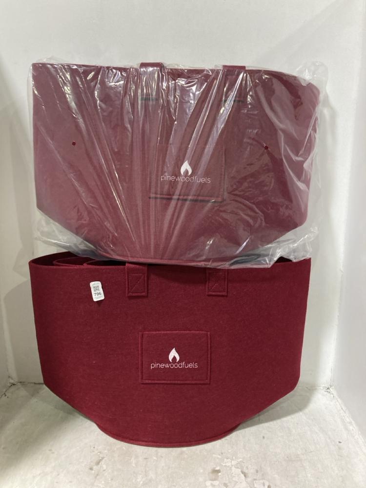 Lot 796  
            Chesterfield SR44 - Parcel Delivery Only 

                
2 X PINEWOOD FUELS STORAGE BASKETS (LOCATION: E8)