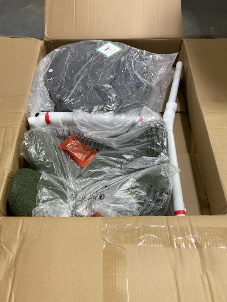 Lot 801  
            Chesterfield SR44 - Parcel Delivery Only 

                
BELIANI SET OF 2 DINING CHAIRS ALLISON BOUCLE DARK GREEN - ITEM NO. 33280 - ORIGI...