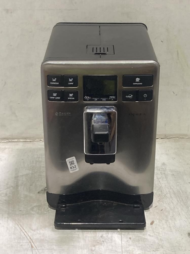 Lot 812  
            Chesterfield SR44 - Parcel Delivery Only 

                
SAECO ENERGICA ESPRESSO MACHINE (LOCATION: D1)