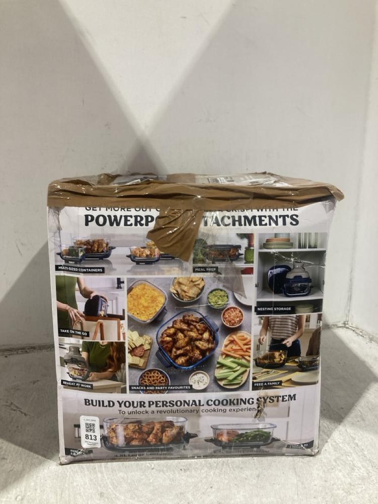 Lot 813  
            Chesterfield SR44 - Parcel Delivery Only 

                
NINJA CRISPI PORTABLE COOKING SYSTEM (LOCATION: D1)