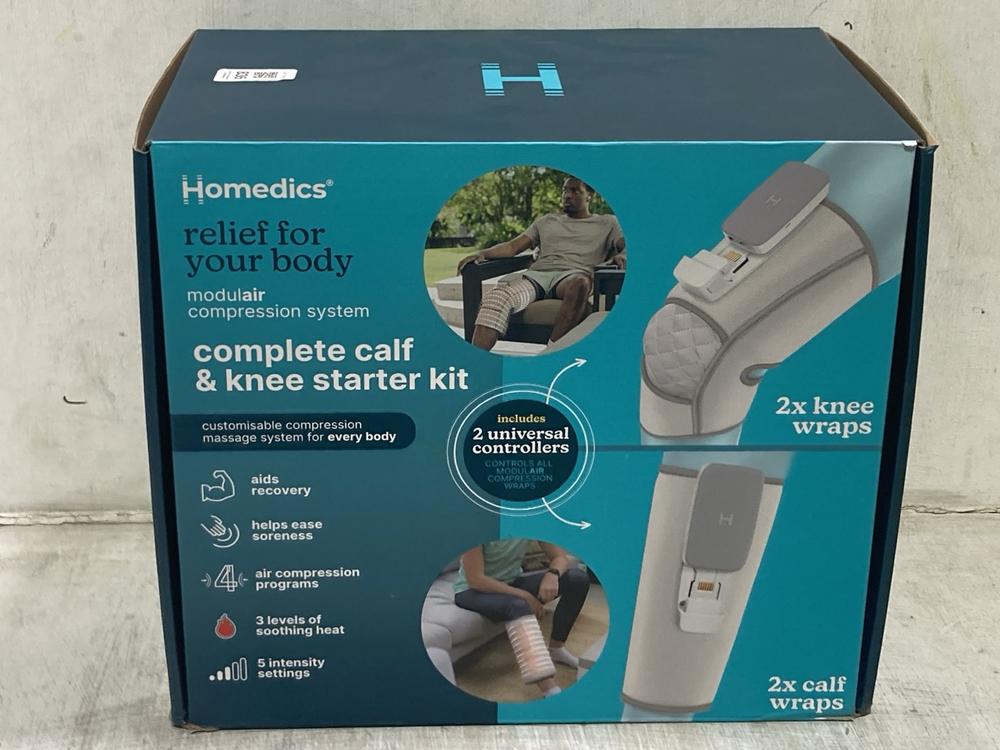 Lot 836  
            Chesterfield SR44 - Parcel Delivery Only 

                
HOMEDICS CALF & KNEE SUPPORT (LOCATION: D1)