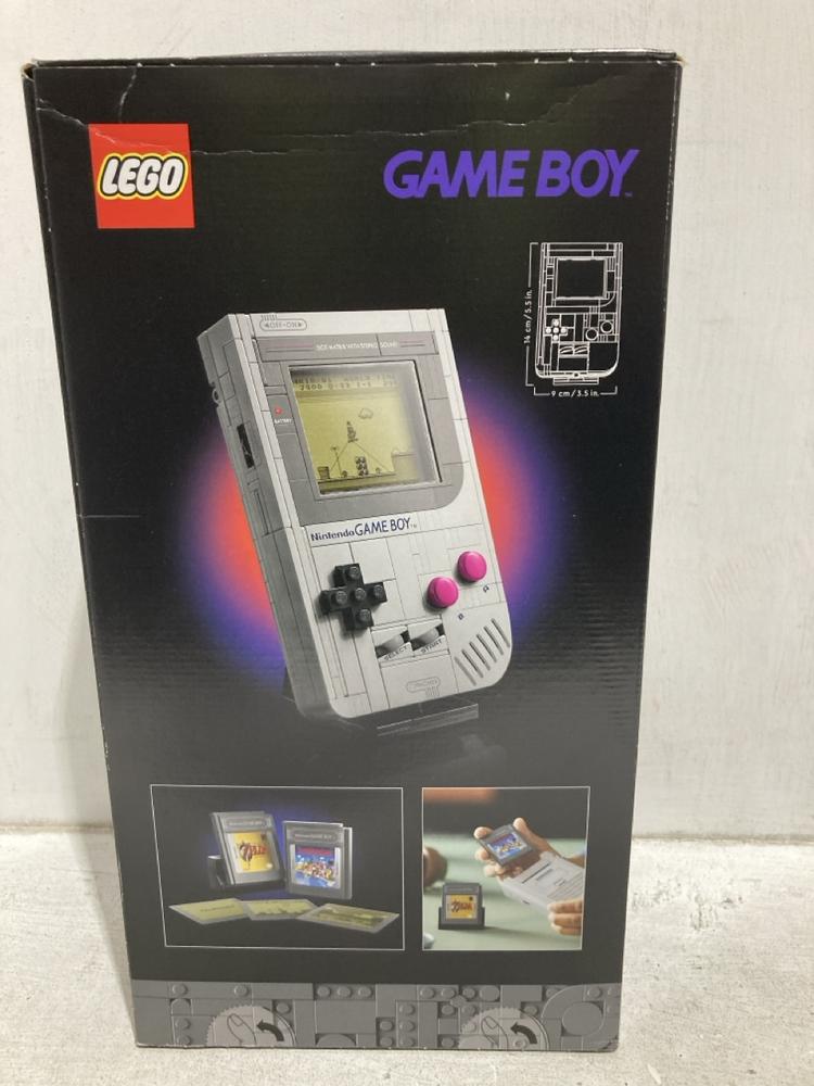 Lot 871  
            Chesterfield SR44 - Parcel Delivery Only 

                
LEGO GAME BOY 72046 421 PCS (LOCATION: D3)
